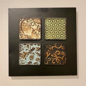Boho Metal wall art hanging